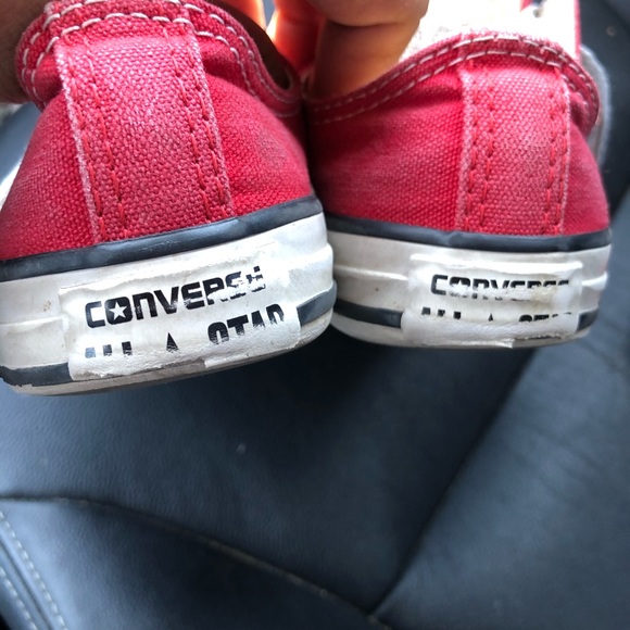 Red Converse - Picture 3 of 8